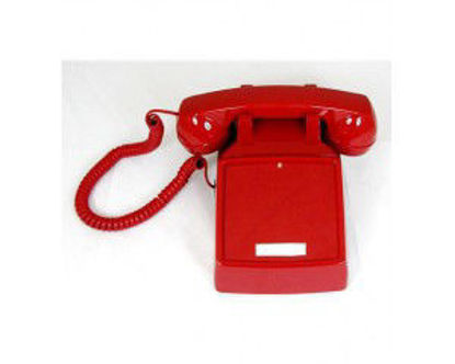 Picture of Cortelco ITT-2500 NDL-RD Desk No Dial Red *NEW*